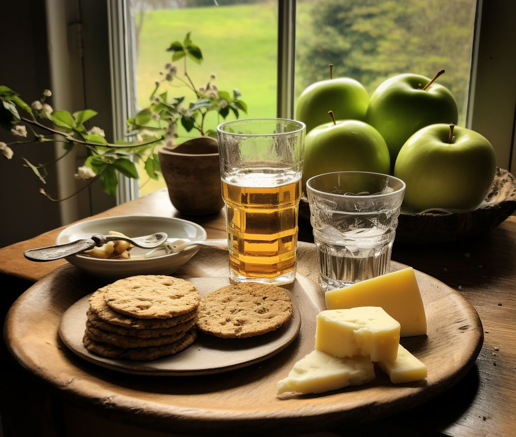 Cheese cider pairing